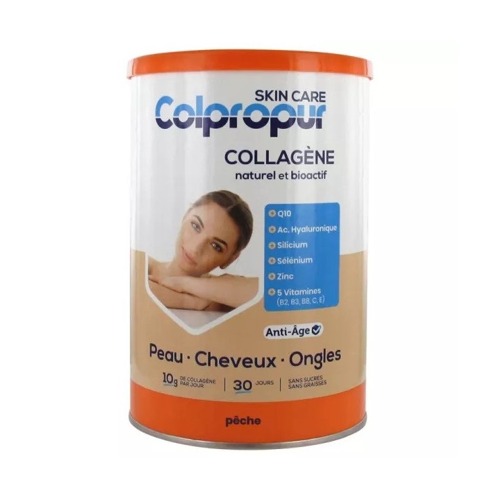 Colpropur Skin Care Collagène naturel et bioactif pêche - 306g