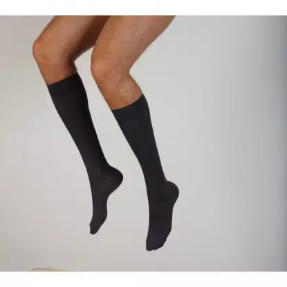 Thuasne Venoflex Élégance Chaussettes de contention Classe 2 - Taille 3L - Noir