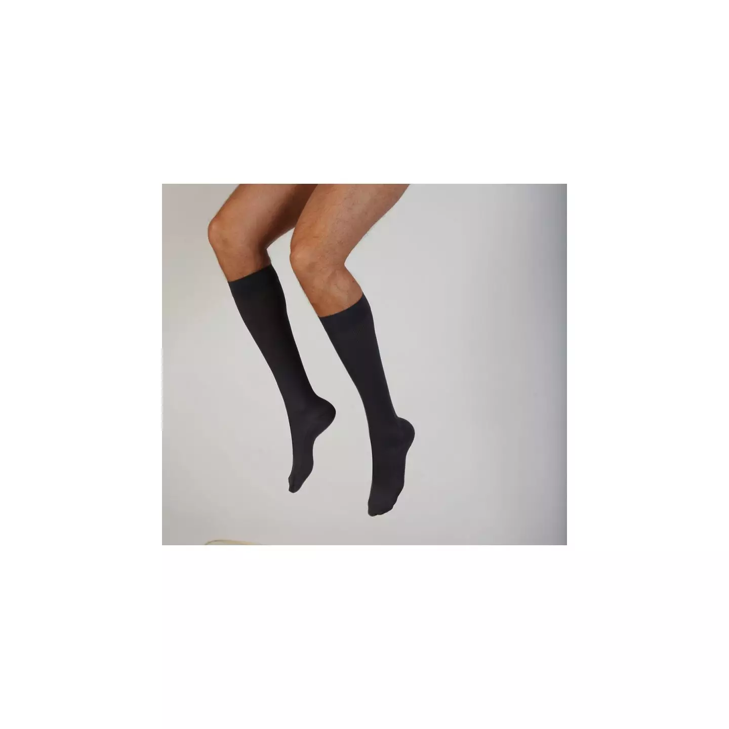 Chaussettes de contention homme Classe 2 Venoflex Élégance Thuasne - Noir