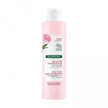 Klorane Eau lactée démaquillante à la Pivoine Bio - 200ml