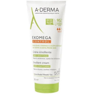 A-Derma Exomega Control Crème émolliente anti-grattage - 200ml