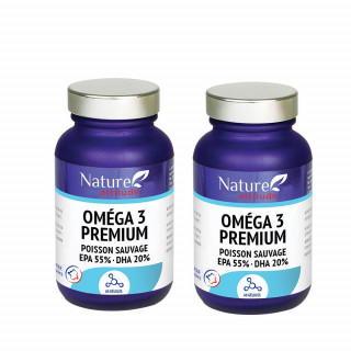 Nature Attitude Oméga 3 premium - 2 x 60 capsules