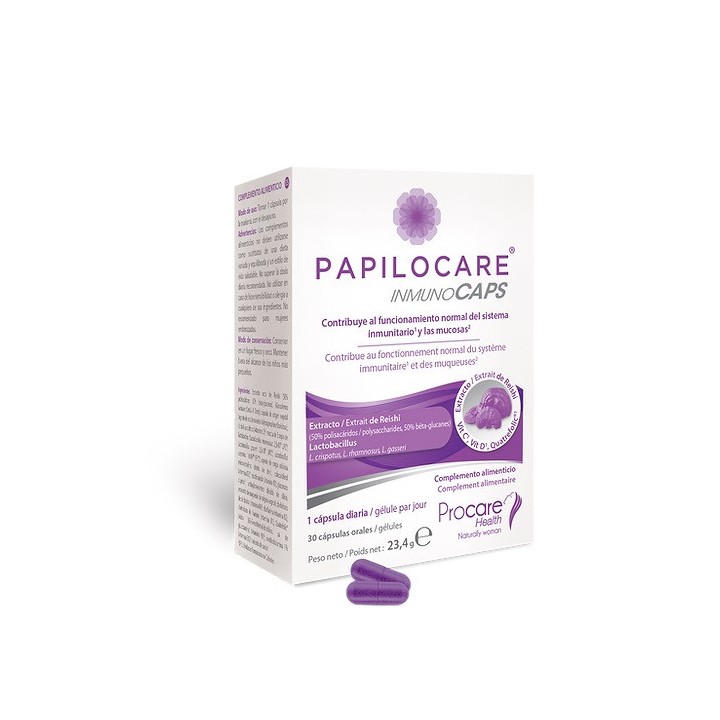 Procare Health Papilocare Immunocaps - 30 gélules