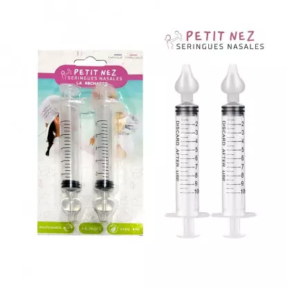 Petit Nez La recharge de seringues nasales x 2