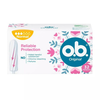 OB Original Tampons hygiéniques normal - 32 tampons