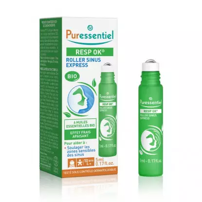 Puressentiel Resp OK Roller Sinus Express Bio - 5ml