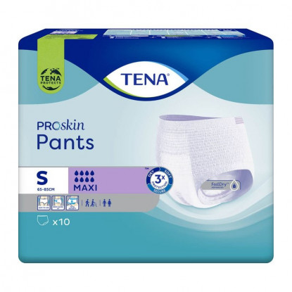 Tena Proskin Pants sous-vêtement absorbants Maxi - Taille S - 10 slips