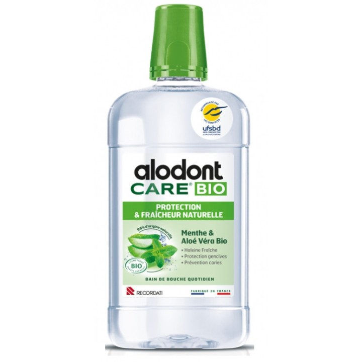 Alodont Care Bio Protection & Fraîcheur Naturelle Bain de bouche - 500ml