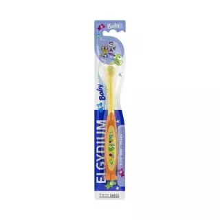 Elgydium Bébé & Enfant Brosse à dents 0-2 ans souple