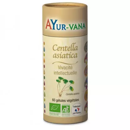 Ayur-Vana Centella asiatica Bio - 60 gélules