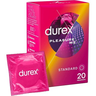 Durex Préservatifs Pleasure Me - 20 préservatifs