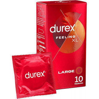 Durex Préservatifs Feeling XL - 10 préservatifs