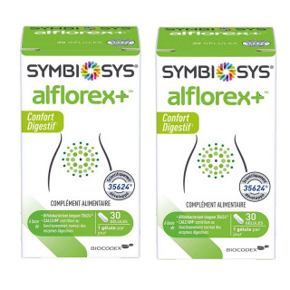 Symbiosys Alflorex+ - Lot de 2x30 gélules