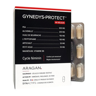 Synactifs Gynedys Protect - Confort féminin - 40 gélules