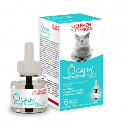 Clément Thékan Ôcalm Solution calmante pour chat - Recharge 48ml