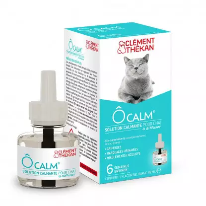 Clément Thékan Ôcalm Solution calmante pour chat - Recharge 48ml