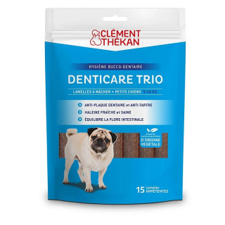 Clément Thékan Denticare Trio chien de 5 à 10 kg - 15 lamelles à mâcher