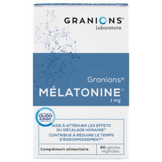 Granions Mélatonine - 60 gélules végétales