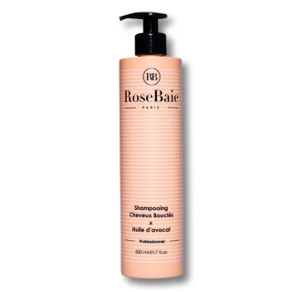 RoseBaie Shampoing cheveux bouclés, frisés et crépus - 500ml