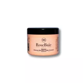 RoseBaie Masque cheveux bouclés, frisés et crépus - 500ml