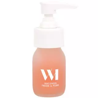 WhatMatters Dentifrice fraise adulte et enfant + 7 ans - Flacon voyage 25ml