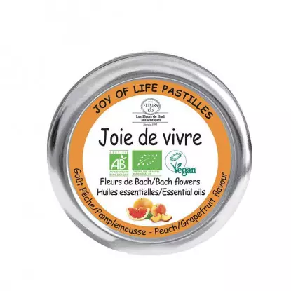 Elixirs & Co Pastilles Joie de vivre Bio - Boite de 45g