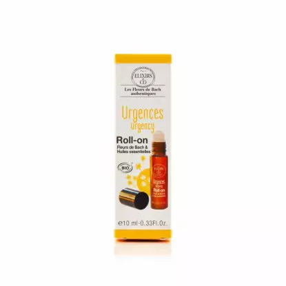 Elixirs & Co Roll-on Urgences Bio - Flacon de 10ml