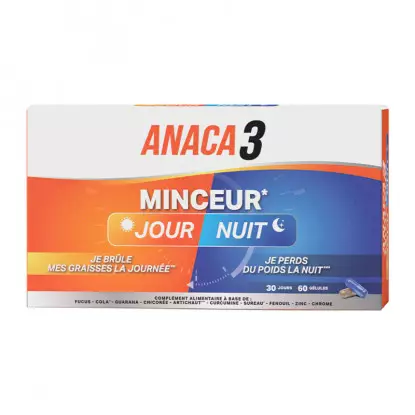 Anaca3 Minceur Jour & nuit - 60 gélules