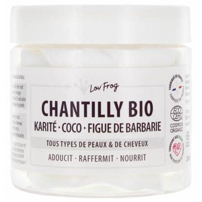 Lov'FROG Chantilly Bio Karité, Coco, Figue de Barbarie - 200ml