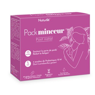 Ineldea Naturfit Pack minceur post natal - 90 gélules