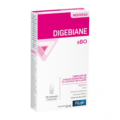 Pileje Digebiane sBO - 20 comprimés