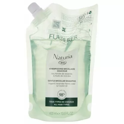 Furterer Naturia Shampoing micellaire douceur Bio - Éco-recharge 400ml