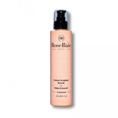 RoseBaie Crème sculptant cheveux bouclés, frisés et crépus - 200ml
