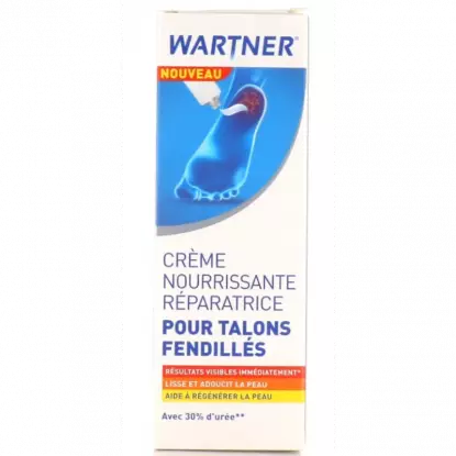 Wartner Crème nourrissante réparatrice talons fendillés - 50ml