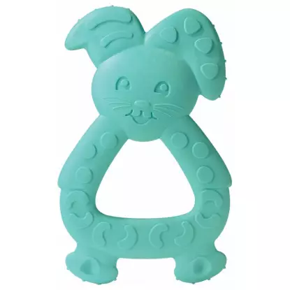 Dodie Anneau de dentition Lapin Lagoon 4 mois et +