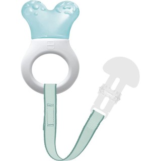 MAM Anneau de dentition réfrigérant avec attache +2 mois - Coloris aléatoire