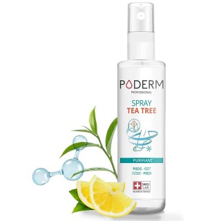 Spray pieds purifiant Tea Tree Poderm - Désodorisant et anti-transpirant - 50ml