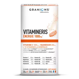 Vitamineris Énergie 1000mg Granions - Vitamines et minéraux - 30 comprimés