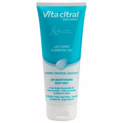Lait corps hydratant 24H Vita Citral Asepta - Hydratation corps - 200ml