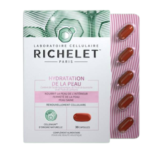 Hydratation de la peau de Richelet - Peau saine et ferme - 30 capsules