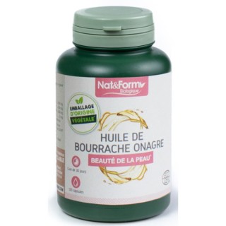 Onagre Bourrache 200 Gélules Nat&form