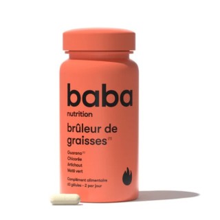 Brûleur de graisses de Baba Nutrition - Boost du métabolisme - 60 gélules