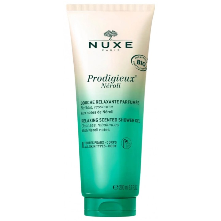 Gelée de douche relaxante parfumée Bio Prodigieux® Néroli de Nuxe - 200ml