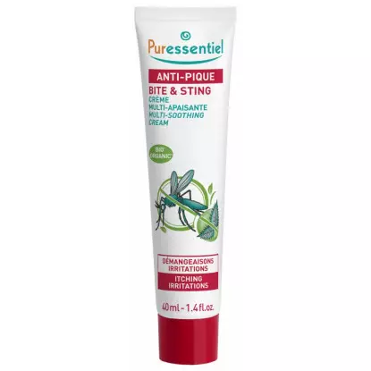 Crème multi-apaisante Bio Anti-Pique Puressentiel - Piqûres d'insectes - 40ml
