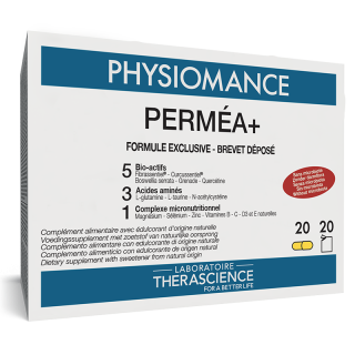 Perméa+ sans microbiote Physiomance Therascience - 20 sachets + 20 gélules