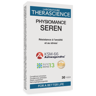 Seren Physiomance Therascience - Stress et anxiété - 30 comprimés