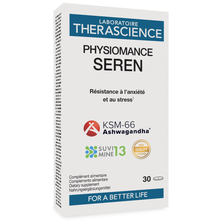 Seren Physiomance Therascience - Stress et anxiété - 30 comprimés