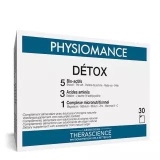 Détox Physiomance Therascience - Détox de l'organisme - 30 sachets