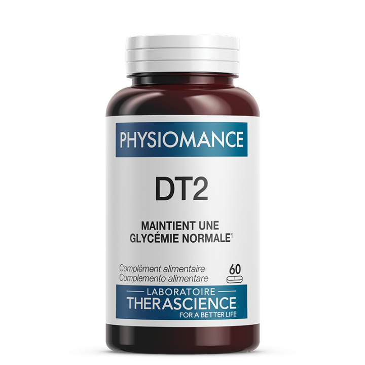 DT2 Physiomance Therascience - Glycémie normale - 60 comprimés