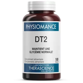 DT2 Physiomance Therascience - Cholestérol - 180 comprimés
